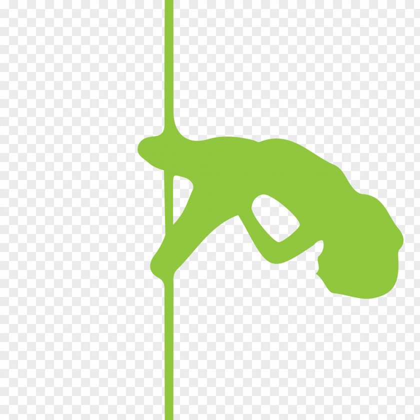 Pole Dancer Logo Energy Font PNG
