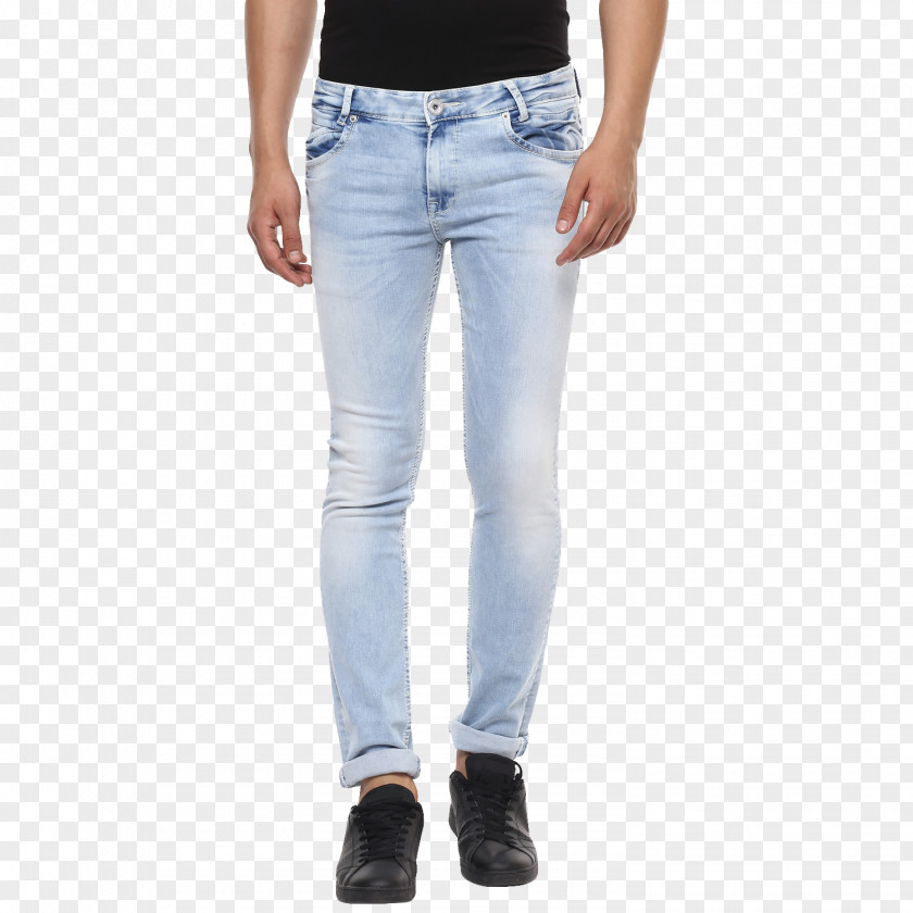 Slim-fit Pants Jeans Denim T-shirt PNG