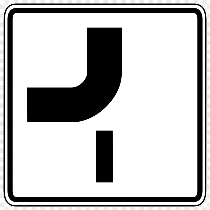 Traffic Signs Sign Arrow Hak Utama Pada Persimpangan PNG