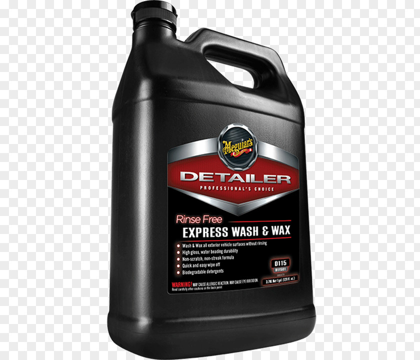 Waxing Price List Car Meguiars D11501 Gallon Rinse Free Express Wash And Wax G10900 Gold Class Rich Leather Cleaner Conditioner Wipes 25 Meguiar's Motor Oil PNG