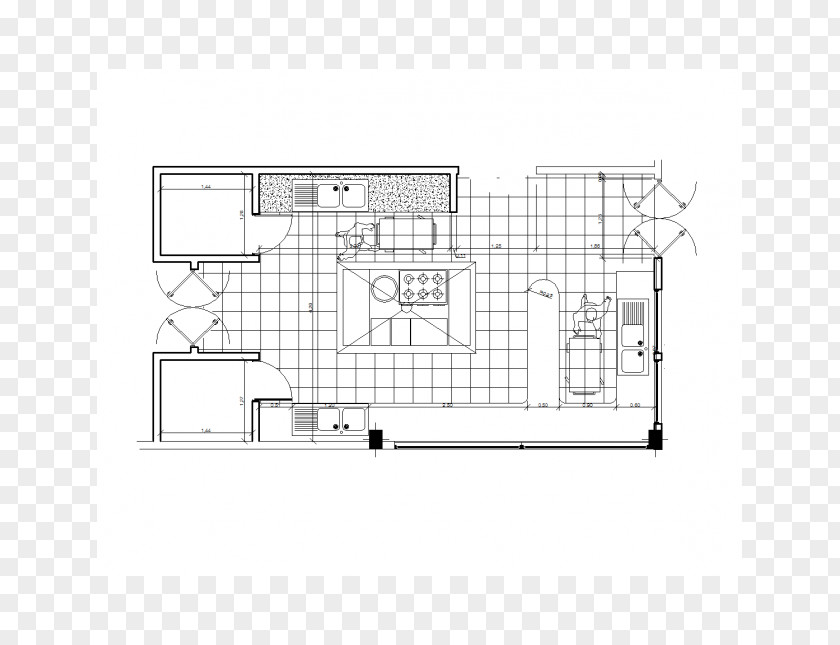 Design Floor Plan Architecture Kitchen Industrial PNG
