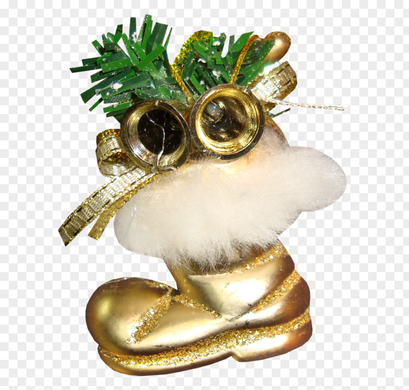 Gold Shoes Christmas Ornament Day Decoration Snowman Clip Art PNG
