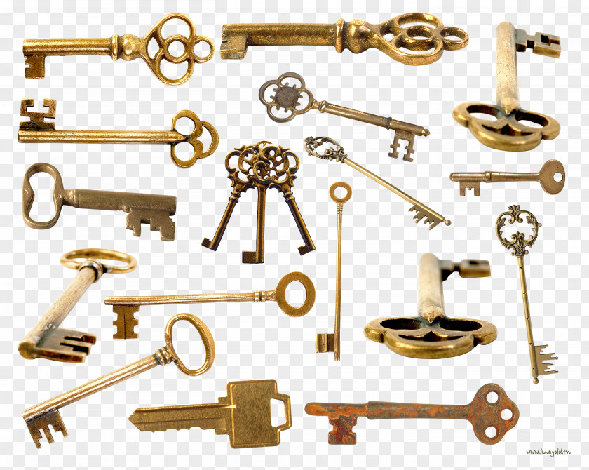 Key German Castle And Forged Museum Lock Clip Art PNG