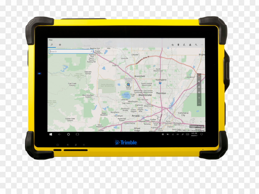 Laptop Trimble Electronic Visual Display Computer Global Positioning System PNG