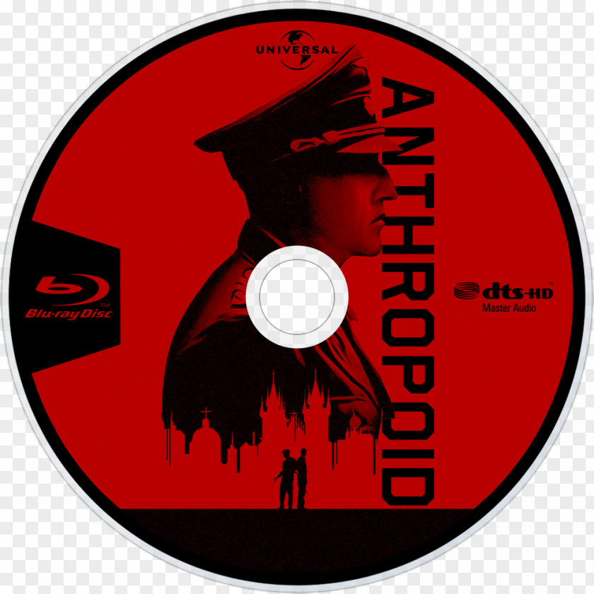 Anthropoid Logo Compact Disc Film Poster PNG