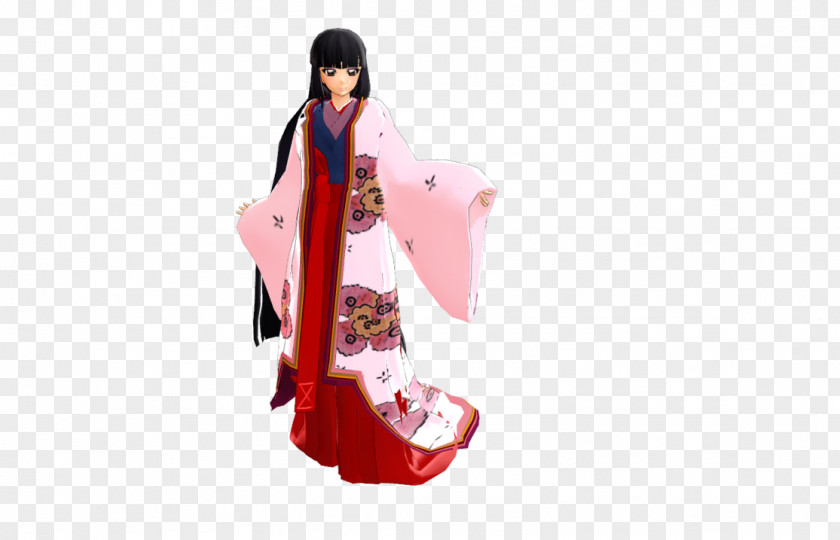 Inuyasha Kikyo DeviantArt Kimono PNG