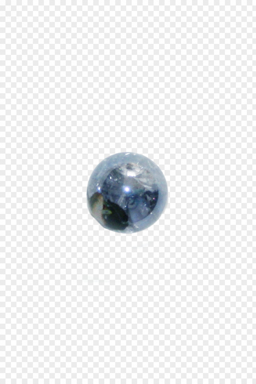 Sapphire Sphere Bead PNG