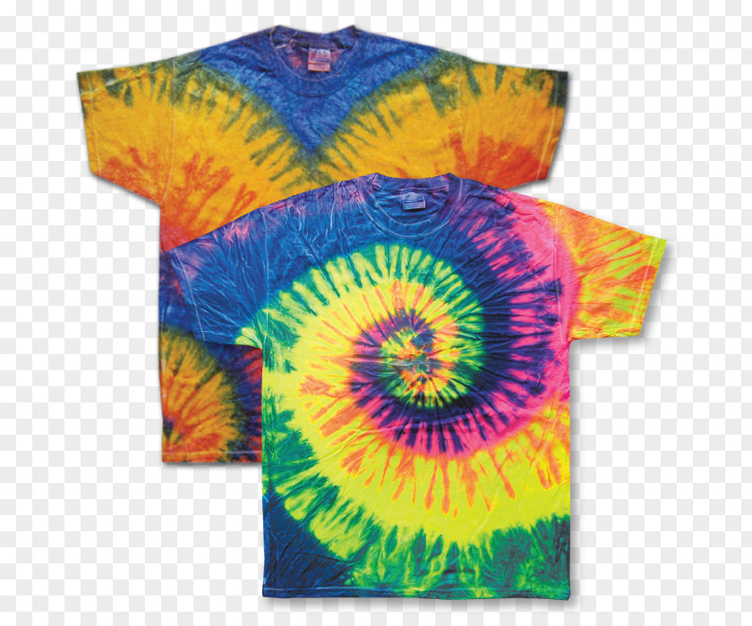 T-shirt Tie-dye Clothing PNG