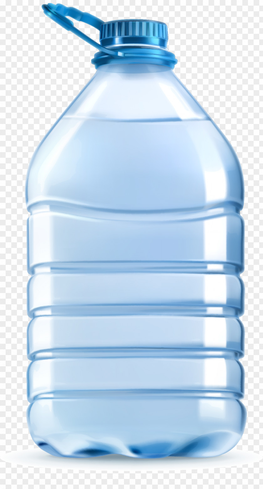 Vector Mineral Water Plastic Bottle Bottled PNG