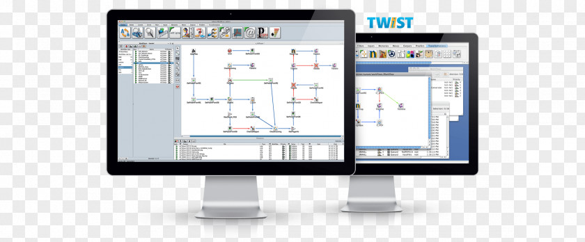 Workflow Computer Monitors Information System Organization PNG