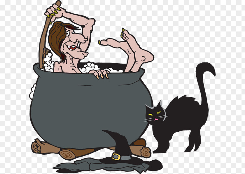 Cat Witchcraft Warlock Clip Art PNG