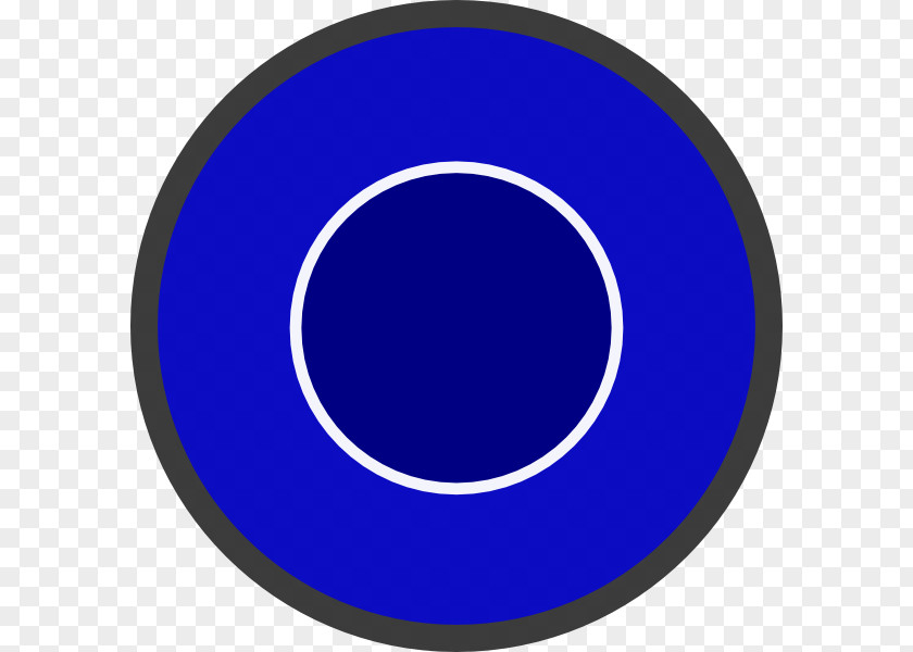 Double Clipart Electric Blue Cobalt Circle PNG