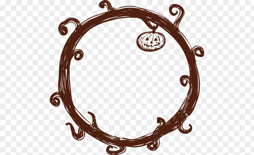 Halloween Myojin Cafe Design Font PNG