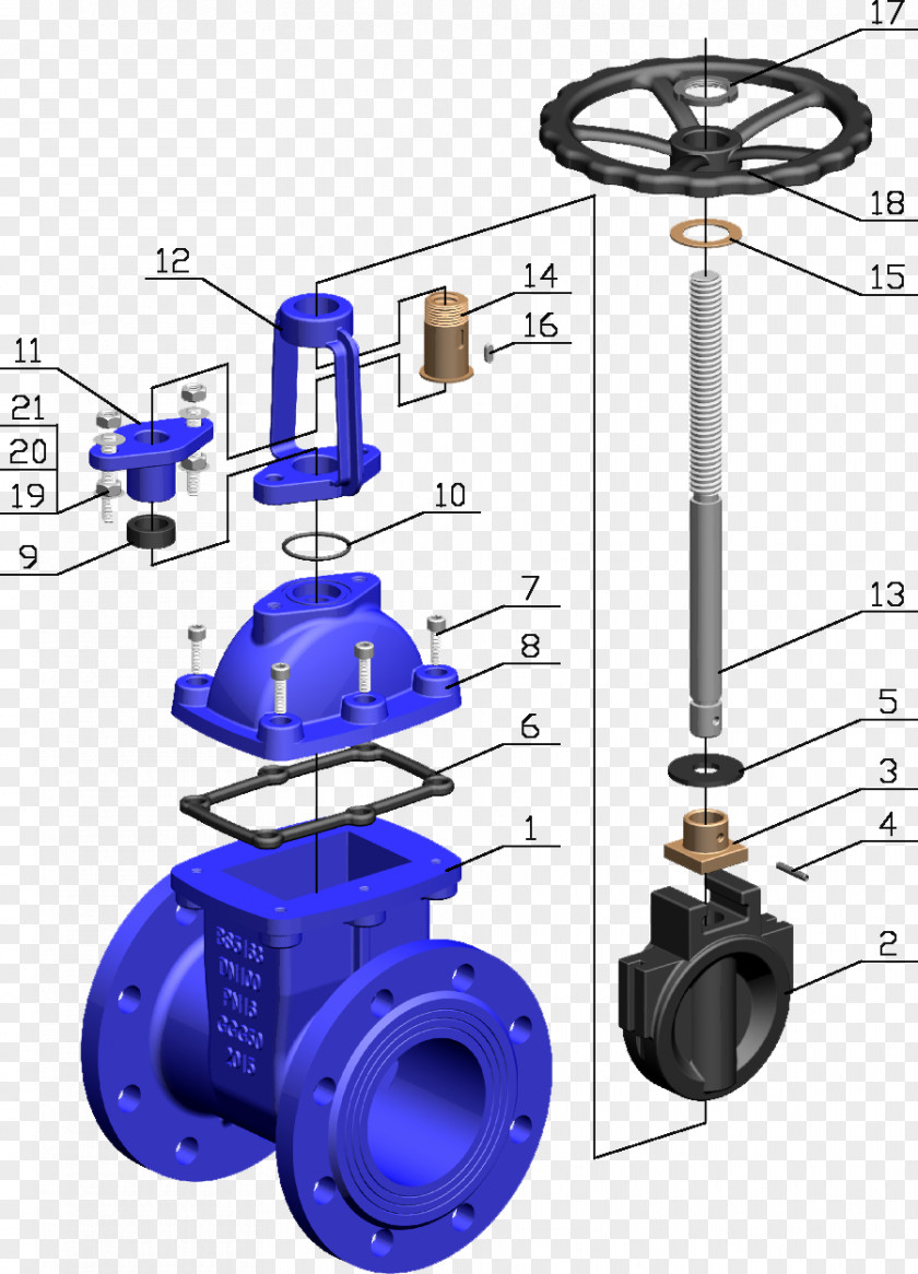 Handwheel Engineering Technology Line PNG