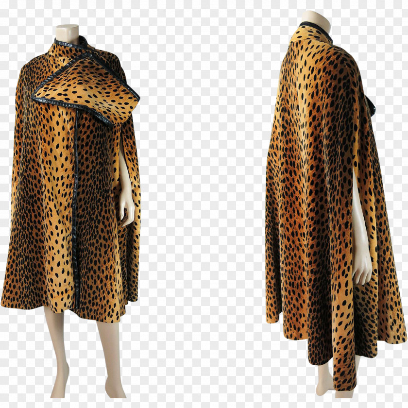Cheetah Fur Clothing 1960s Ruby Lane Vintage PNG