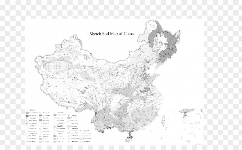 China Soil Map Classification Science PNG
