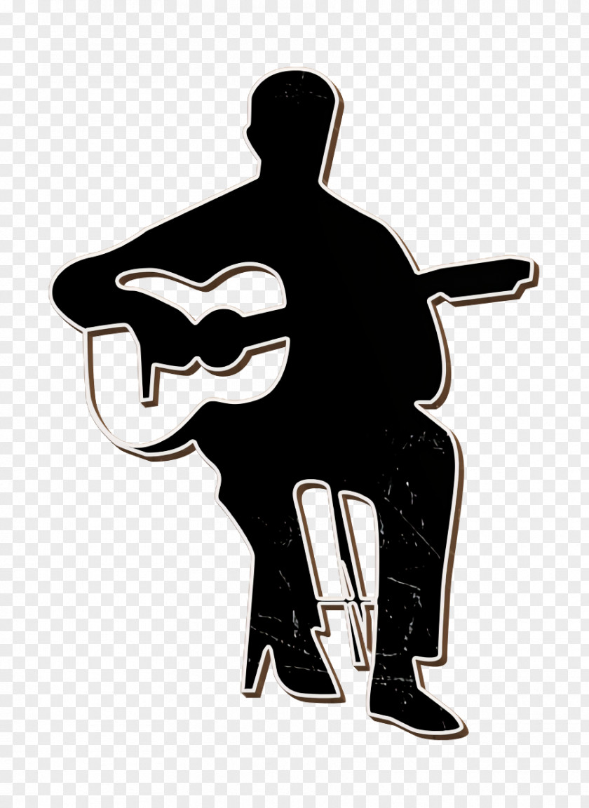 Guitar Icon Flamenco Player Dance PNG