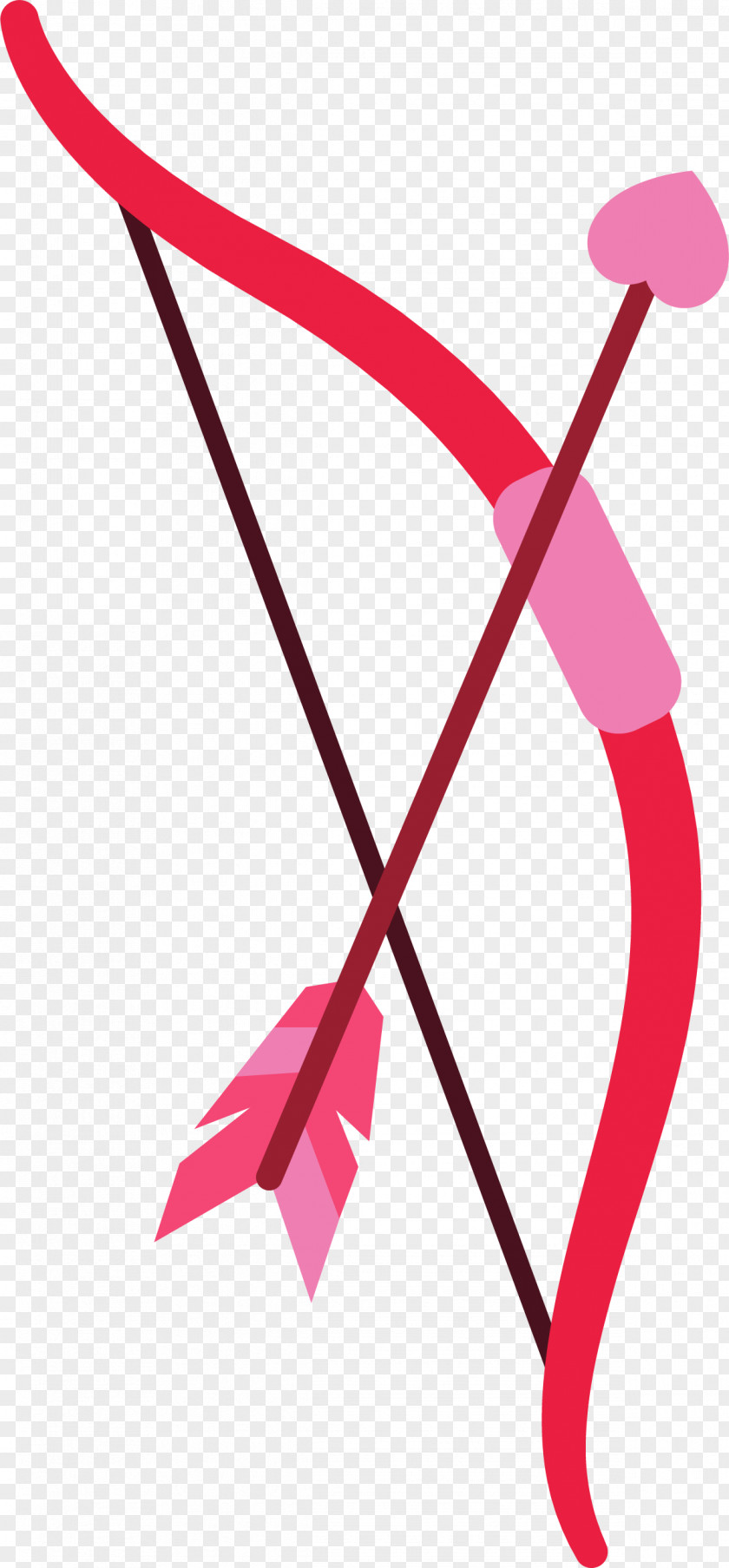 Hand Painted Colorful Bow Arrow And PNG