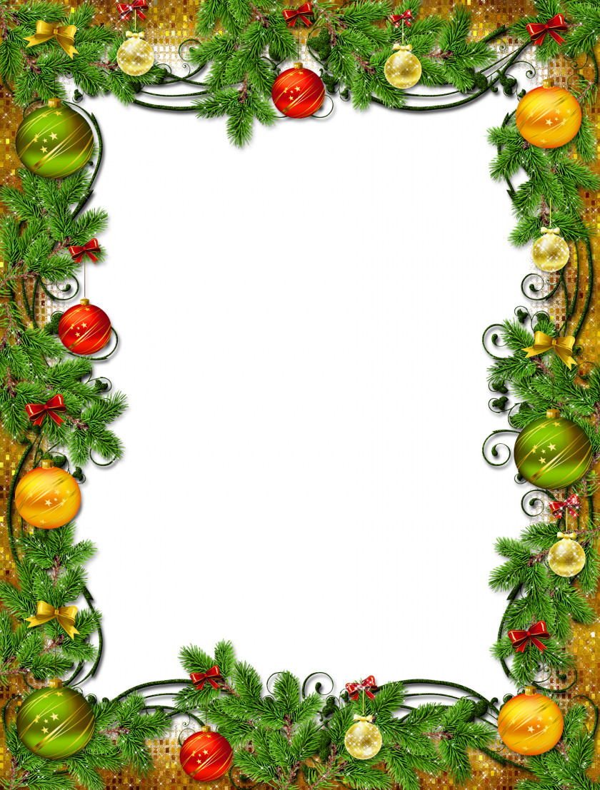 Number Cliparts Christmas Decoration Picture Frames Ornament Clip Art PNG