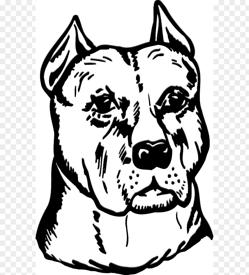 Pitbull American Pit Bull Terrier Decal Sticker Drawing PNG