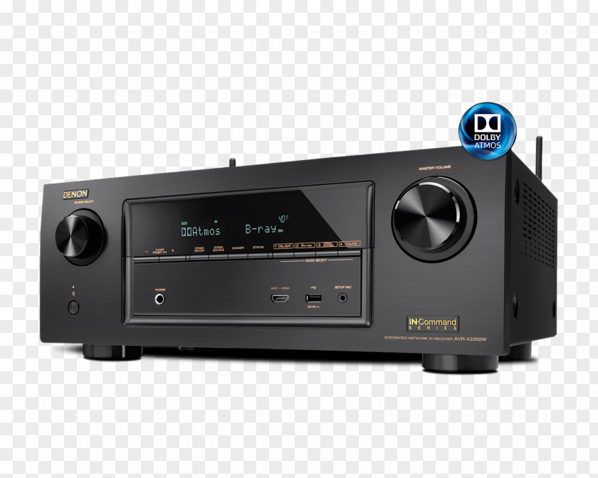 What Hifi Sound And Vision AV Receiver Denon AVR-X2200W Home Theater Systems AVR X2400H PNG