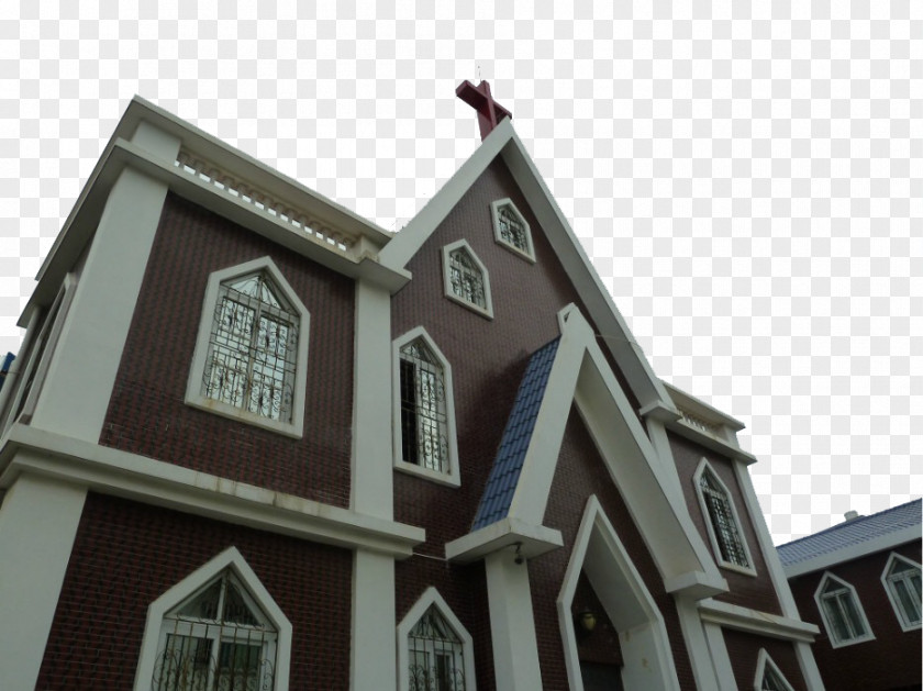 Xiamen Red House Church Gulangyu Fuxing U53a6u95e8u9f13u6d6au5c7f PNG