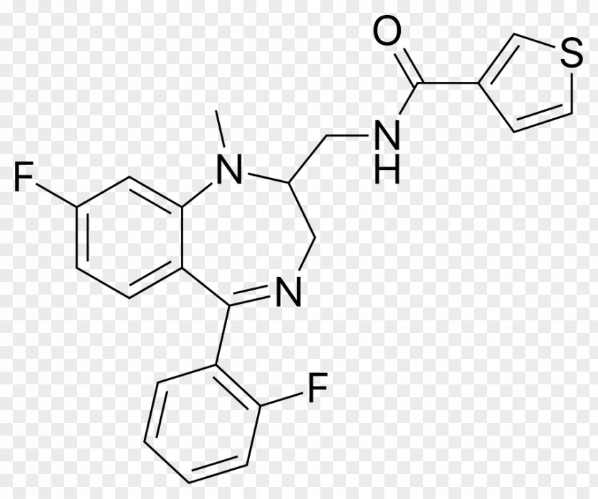 Agonist Receptor Flunitrazepam Benzodiazepine Drug Insomnia Sedative PNG