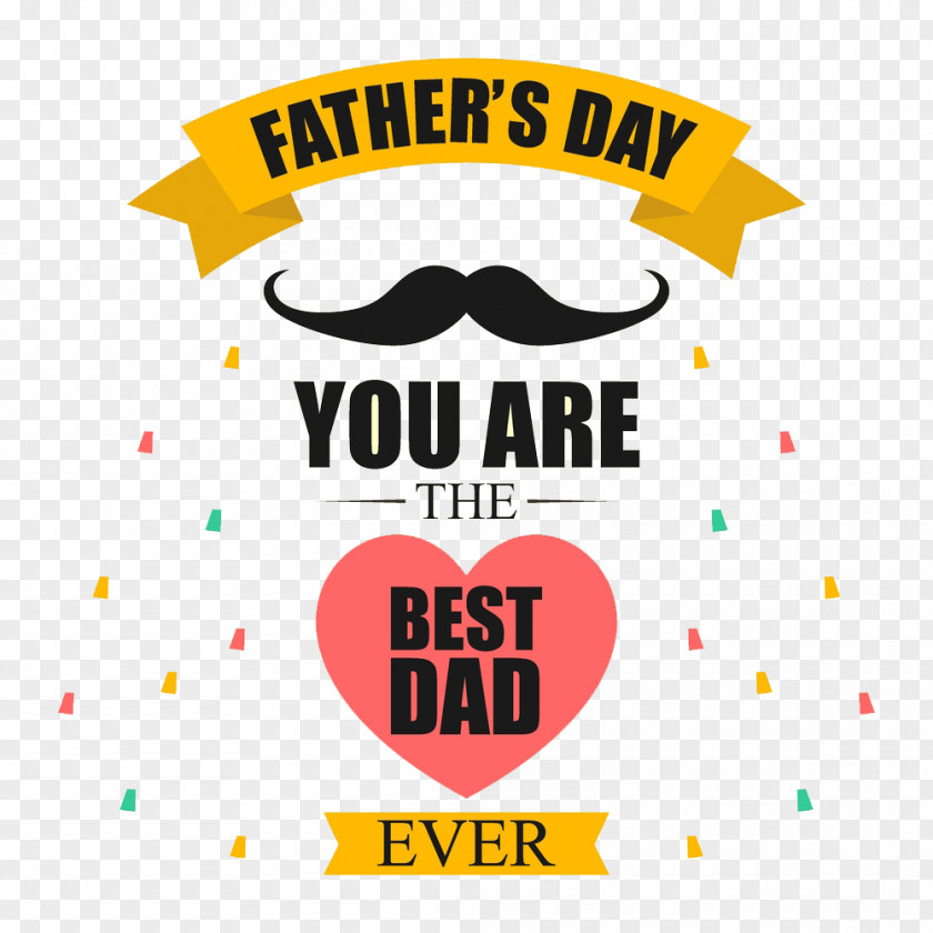 Father's Day Logo Clip Art PNG