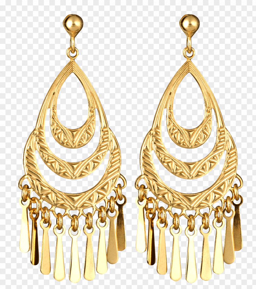 Gold Earring Jewellery Sterling Silver PNG