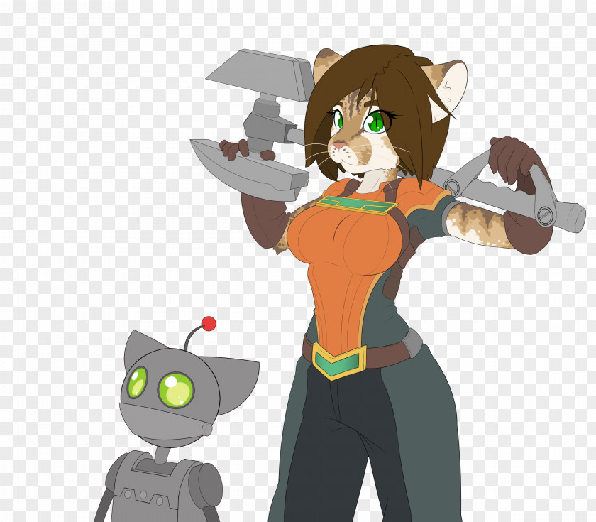 Ratchet Clank Cat Mammal Carnivora Animal PNG