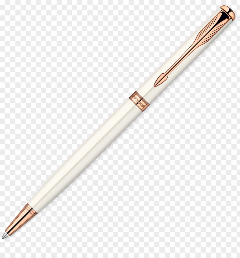 Red Pen Parker Company Ballpoint Fountain Jotter PNG