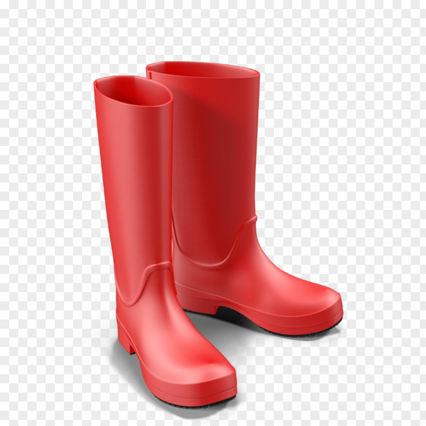 Red Rain Boots Wellington Boot Wallpaper PNG