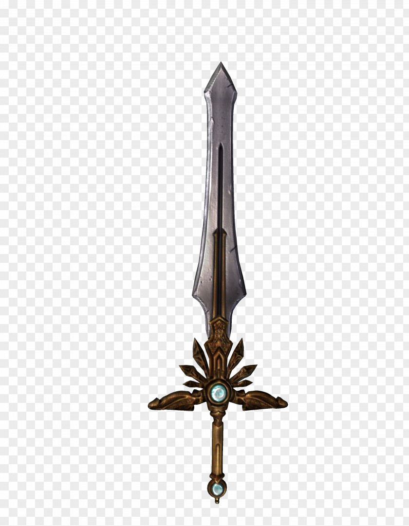 Sword Diablo III Tyrael Weapon The Elder Scrolls V: Skyrim PNG