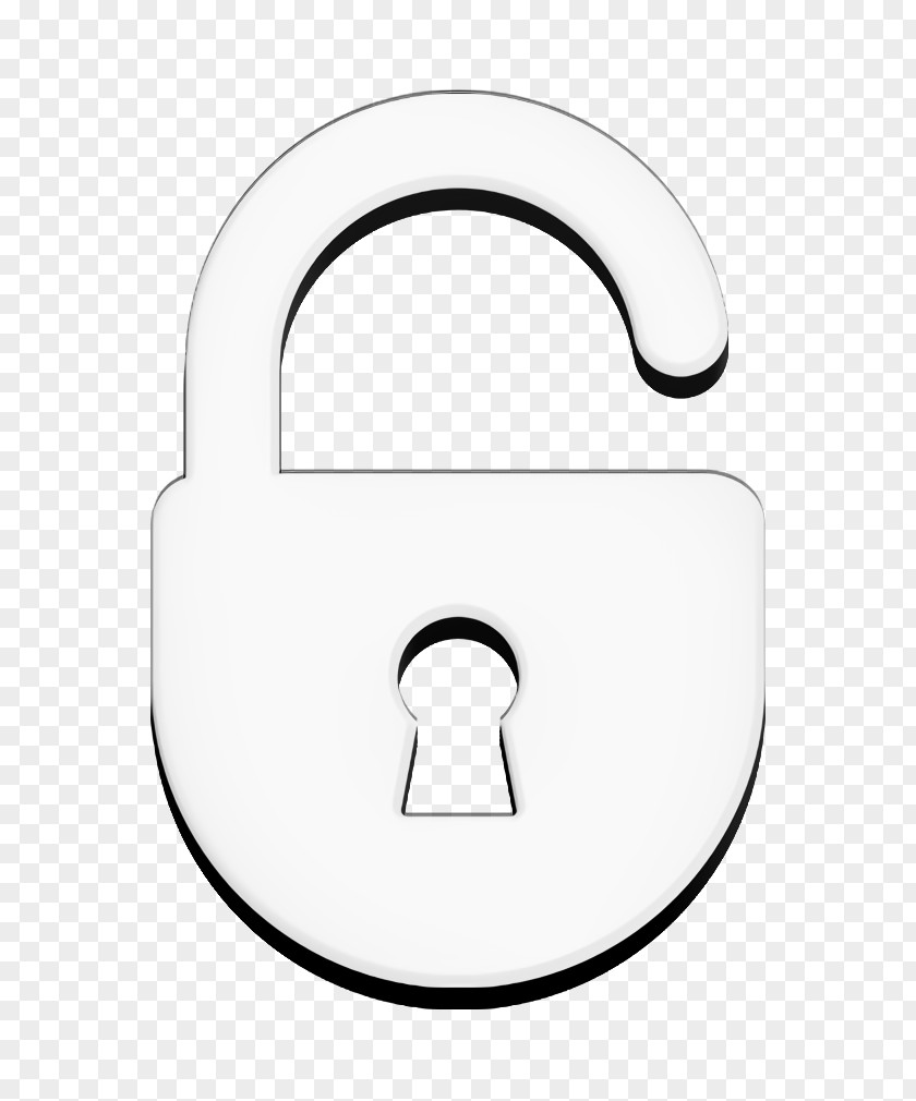 Key Set Icon Open Lock Security PNG