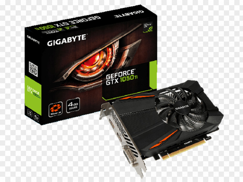 Nvidia Graphics Cards & Video Adapters NVIDIA GeForce GTX 1050 Ti DisplayPort Digital Visual Interface PNG