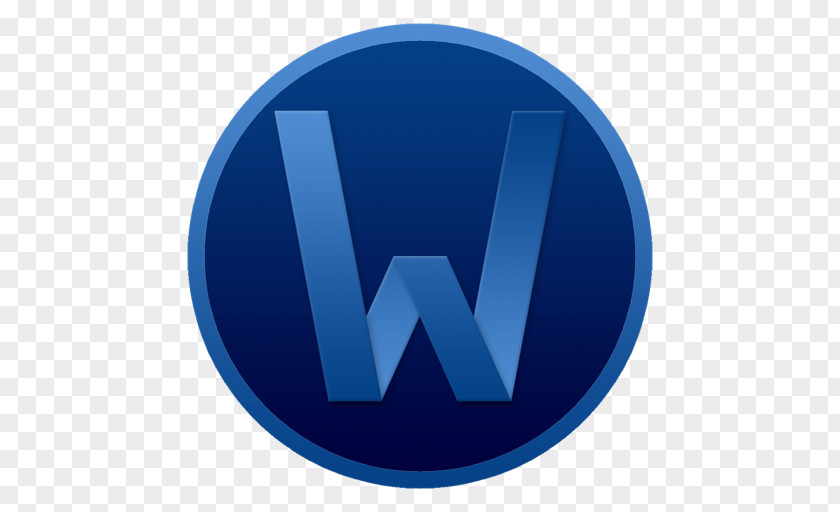 Word Circle Colour Electric Blue Symbol Trademark PNG