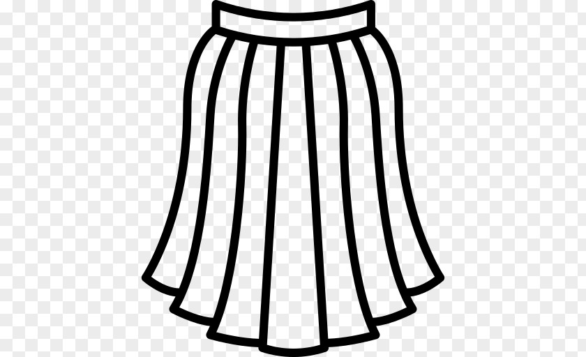 Blackandwhite Lampshade Skirt White PNG