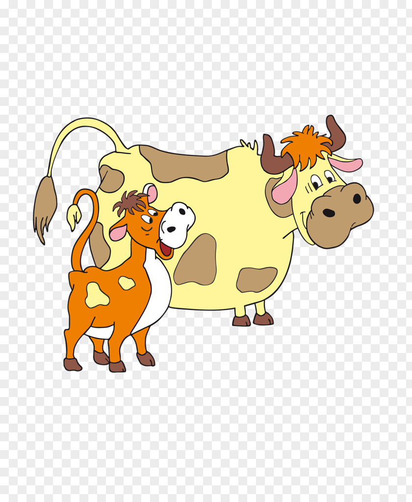 Cow Cartoon Taurine Cattle Animated Film Domestic Animal Yandex Search Clip Art PNG