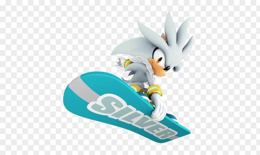 Luigi Mario & Sonic At The Olympic Games Winter Shadow Hedgehog Silver PNG