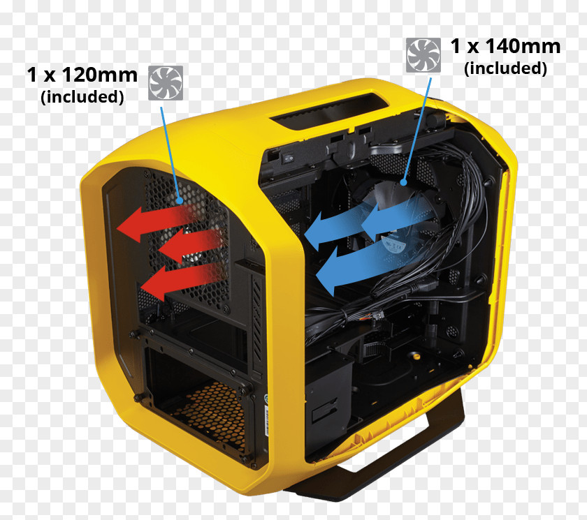 Movable Computer Cases & Housings Mini-ITX Corsair Components Laptop Personal PNG