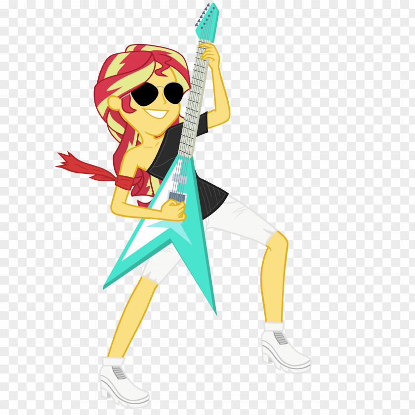 My Rock Cartoon Equestria Girls Vertebrate Illustration Clip Art Human Behavior PNG