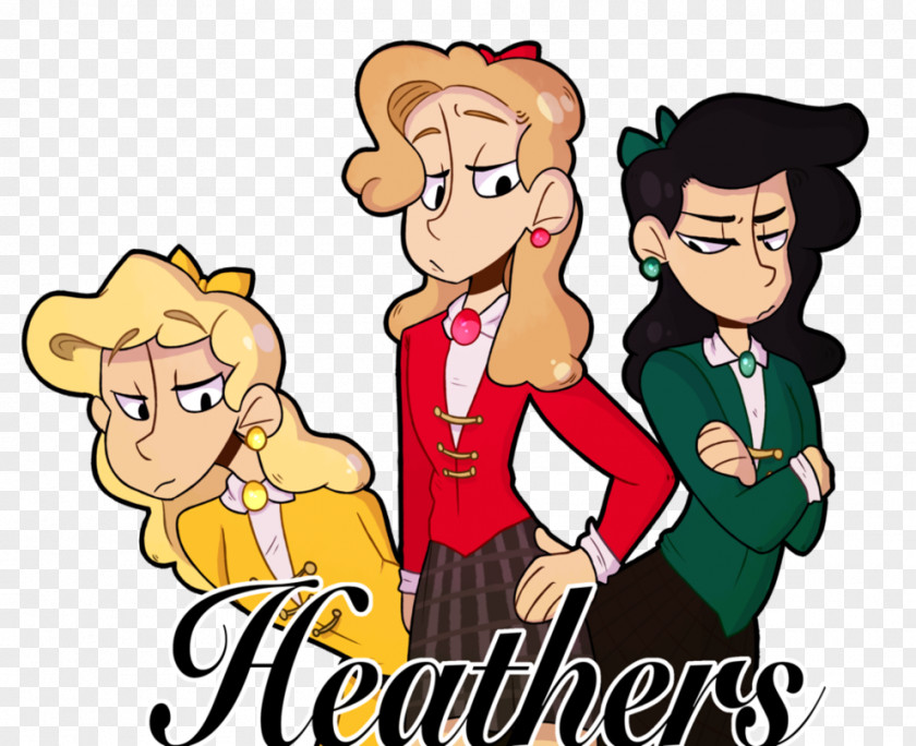 Pup Heathers: The Musical Heather Chandler McNamara Theatre Fan Art PNG