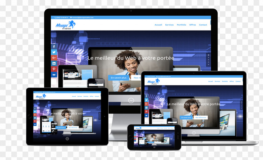 Showcase Responsive Web Design Development PNG