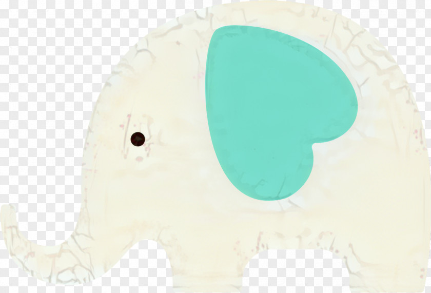 Turquoise Elephant Indian PNG