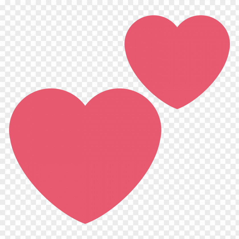 Valentines Day Love Heart Emoji PNG