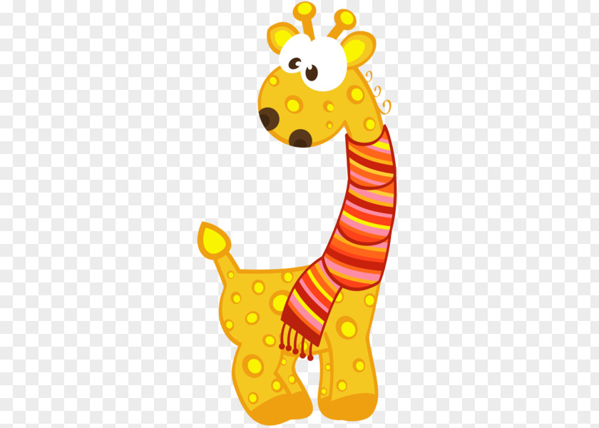 Winter Giraffe Vector Graphics Little Buddy Kindergarten Illustration Image PNG