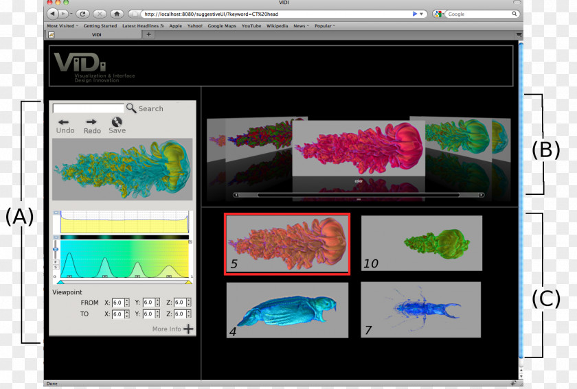 Computer Program Data Visualization User Interface Design PNG