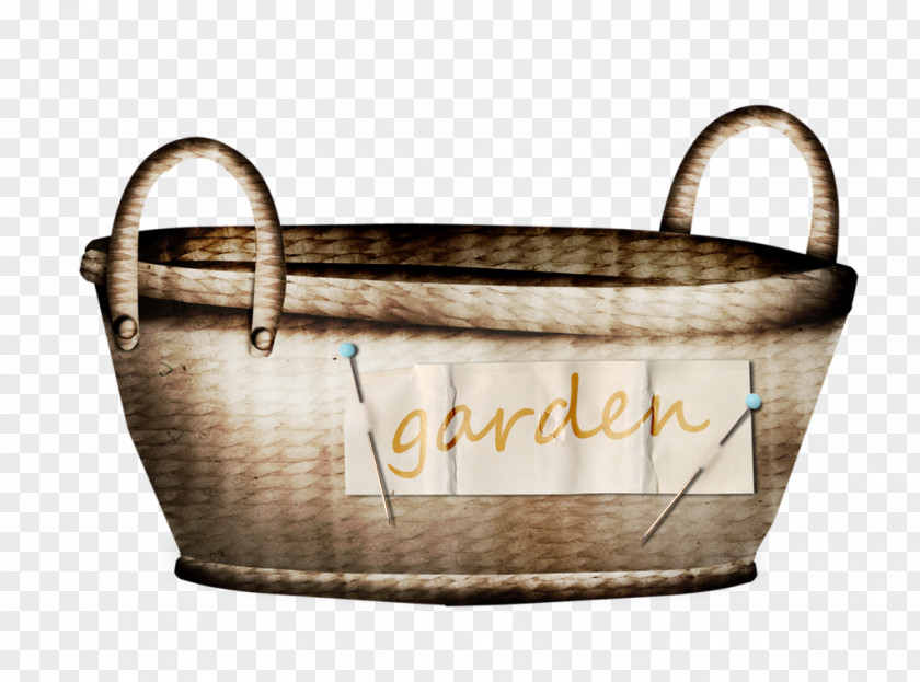 Design Handbag Basket PNG
