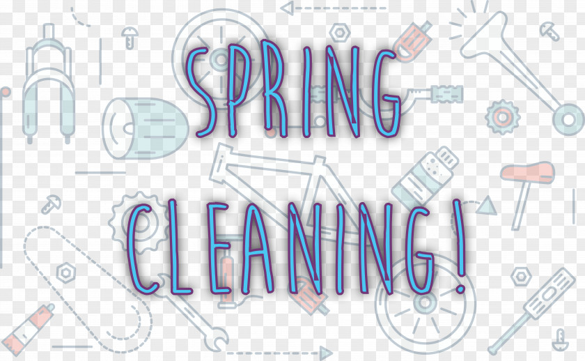 Spring Cleaning Logo Brand Font PNG