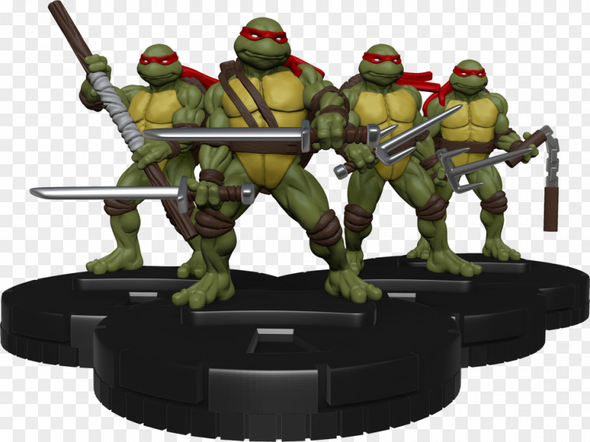 TMNT HeroClix YouTube Shredder Teenage Mutant Ninja Turtles Donatello PNG